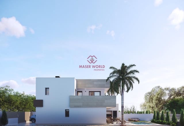 3 makuuhuone Huvila myytävänä paikassa Santiago de la Ribera, San Javier mukana uima-altaan - 599 000 € (Ref: 9385514)