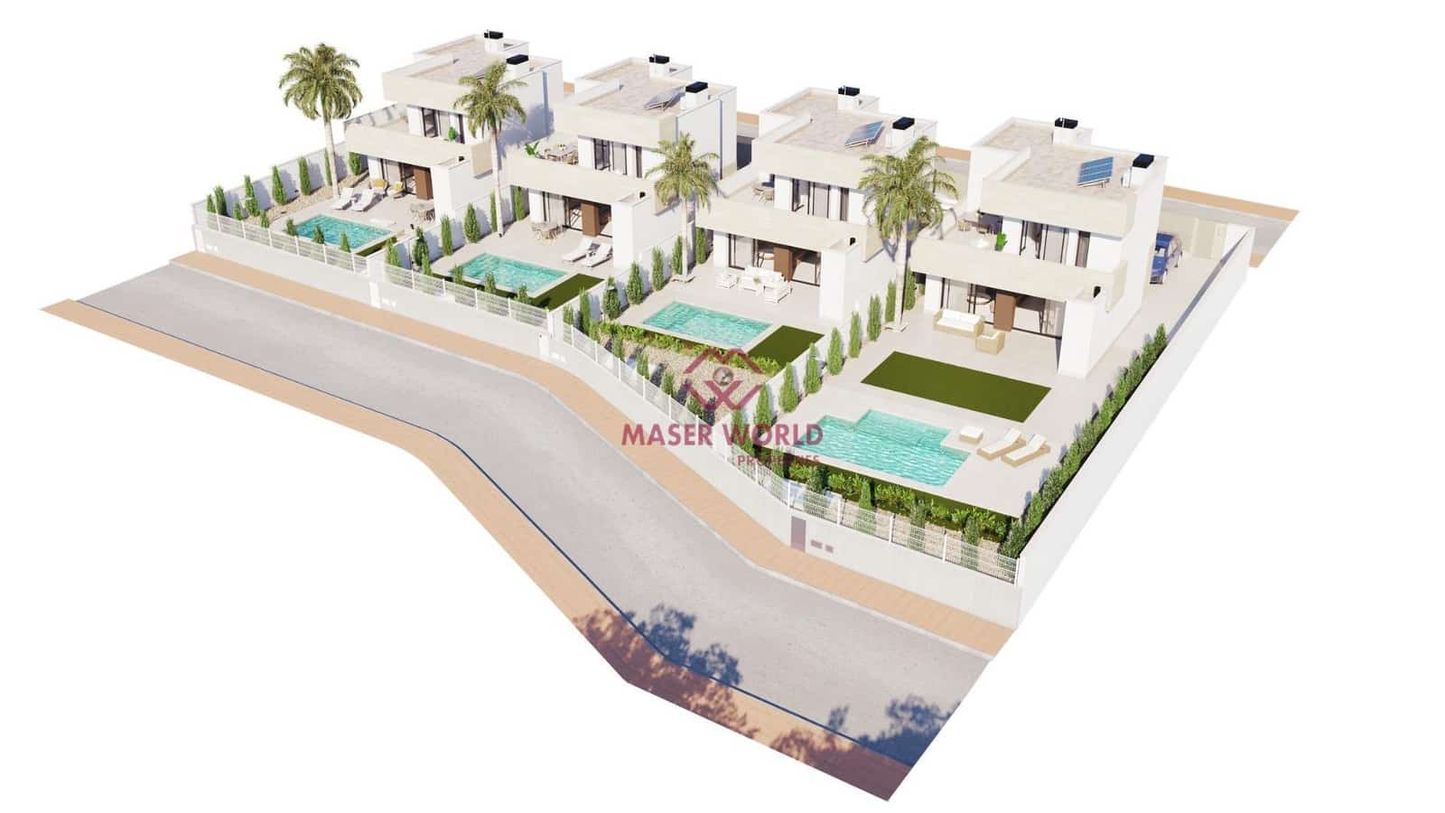 3 bedroom Villa for sale in Santiago de la Ribera with pool garage - € 615,000 (Ref: 9385514)