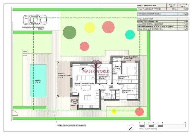 3 chambre Villa/Maison à vendre à Hondón de las Nieves avec piscine - 358 000 € (Ref: 9410898)