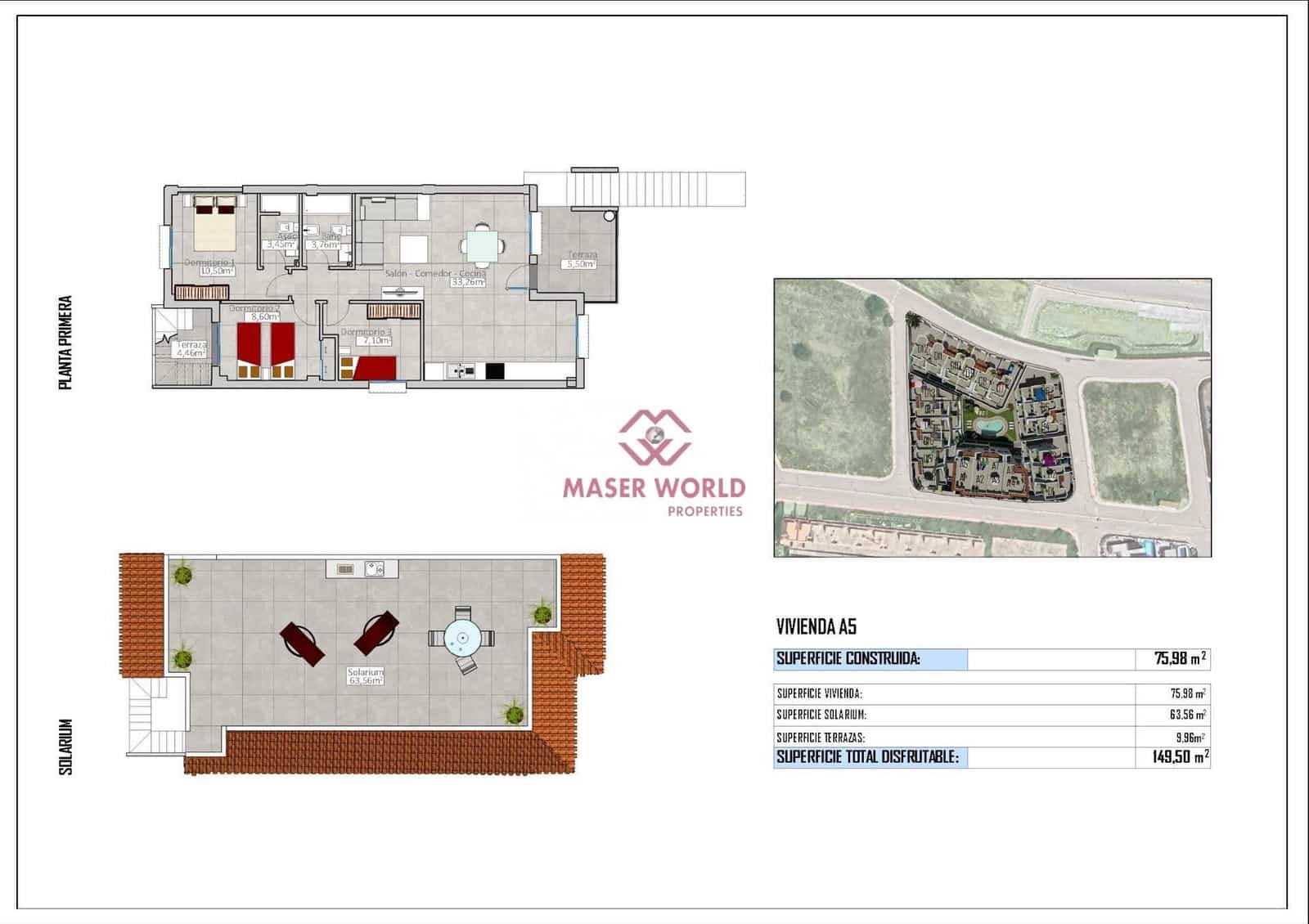 3 sypialnia Bungalow na sprzedaż w Cox z basenem - 235 000 € (Ref: 9410902)