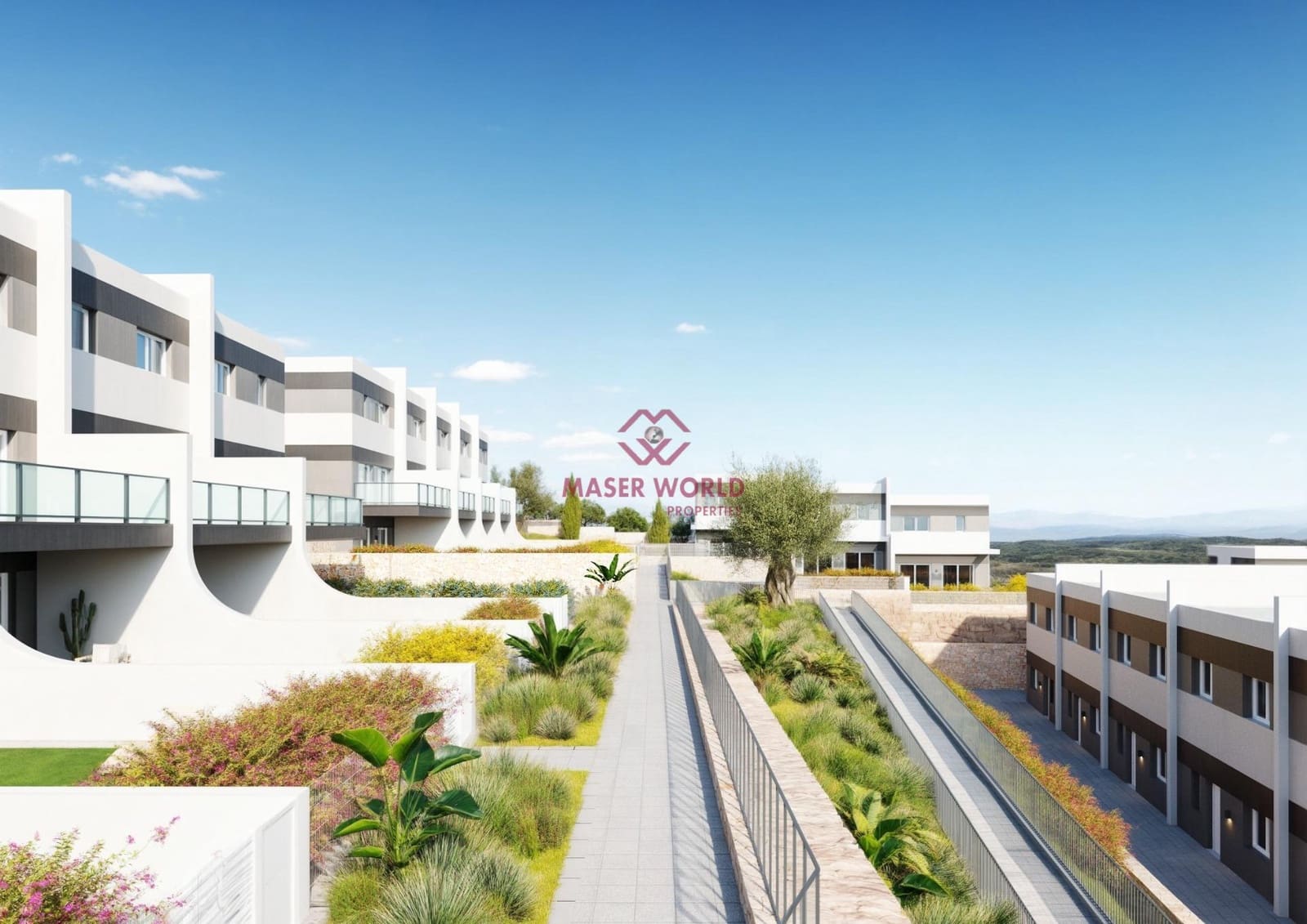 3 soverom Rekkehus til salgs i Finestrat med svømmebasseng - € 450 000 (Ref: 9410905)