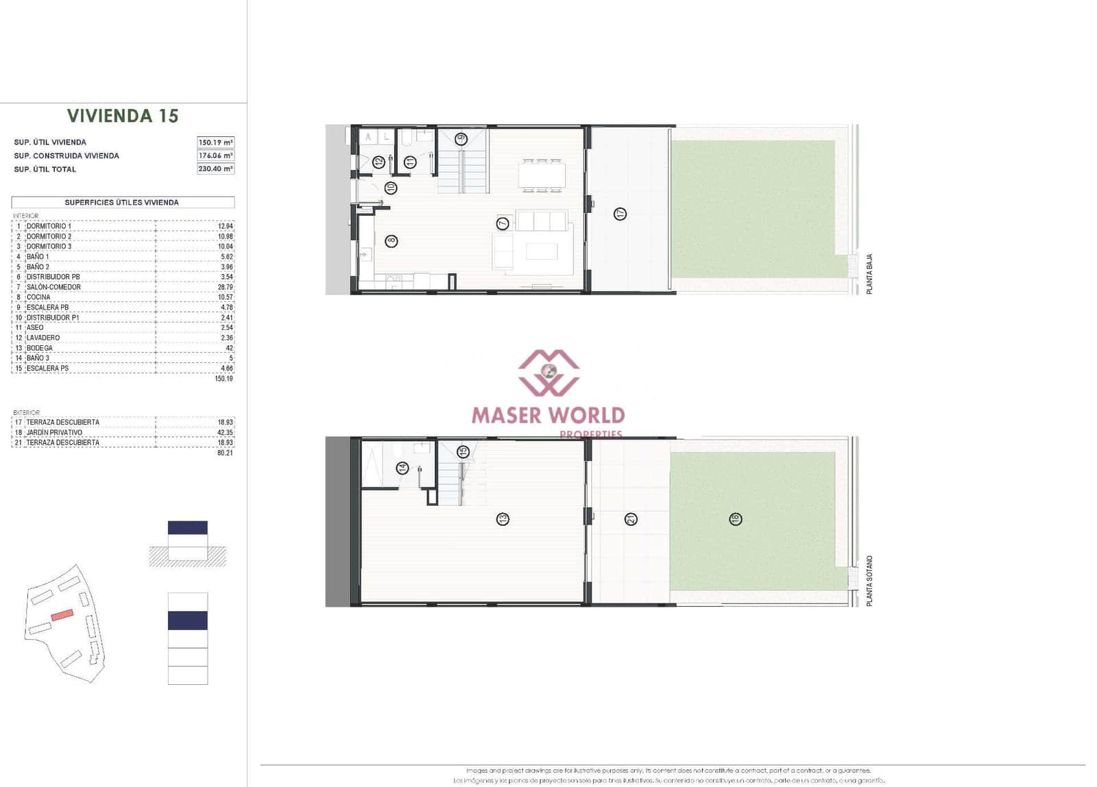 3 soverom Rekkehus til salgs i Finestrat med svømmebasseng - € 450 000 (Ref: 9410905)