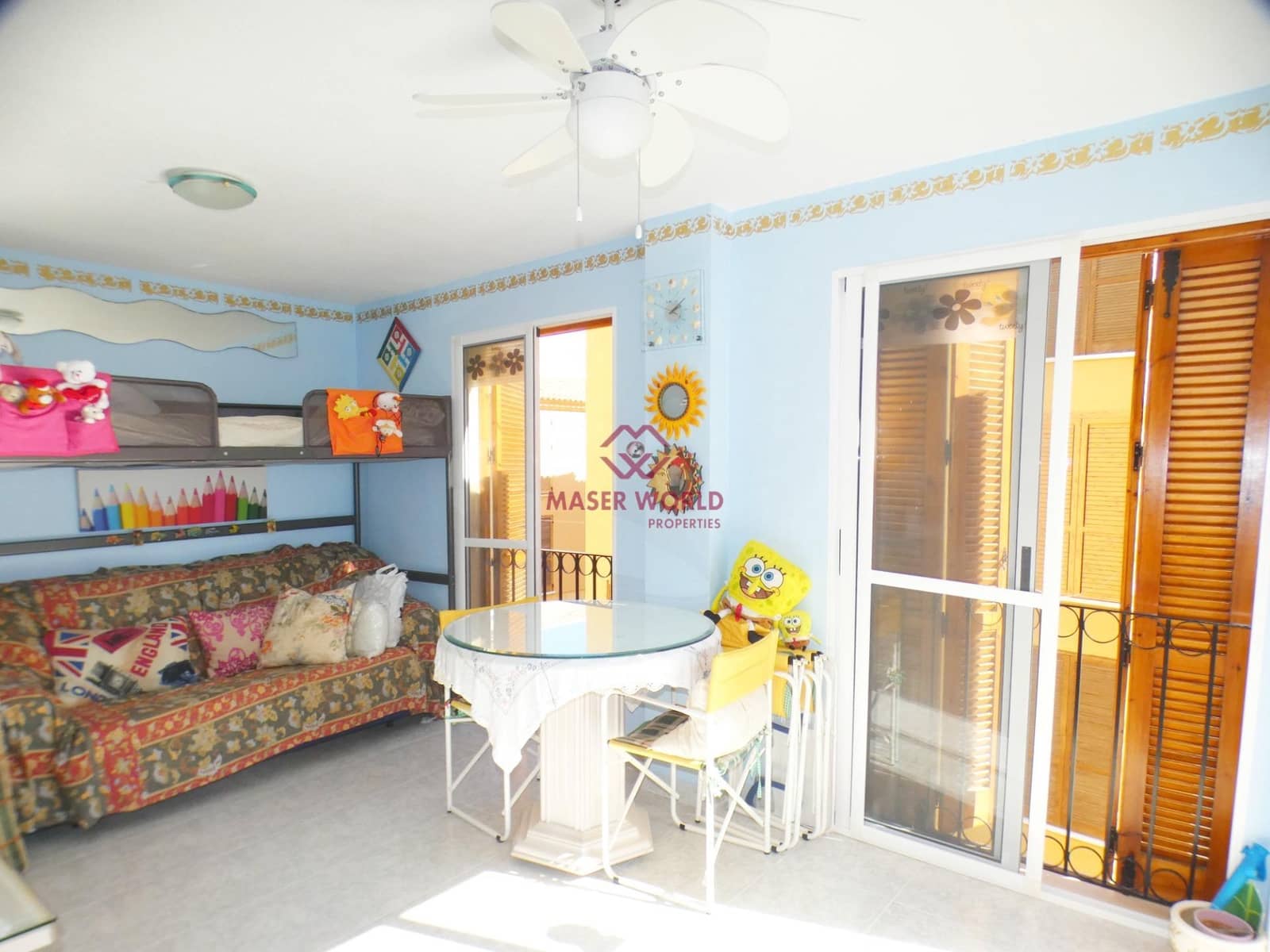 Studio til salg i Puerto de Mazarron med swimmingpool garage - € 104.000 (Ref: 9419637)