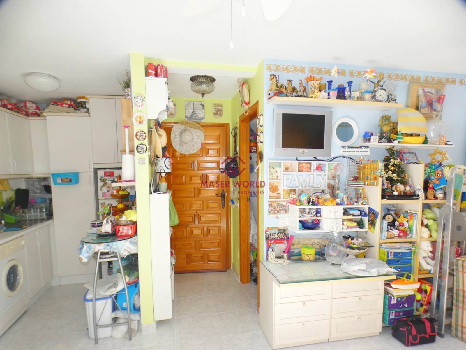 Studio til salg i Puerto de Mazarron med swimmingpool garage - € 104.000 (Ref: 9419637)