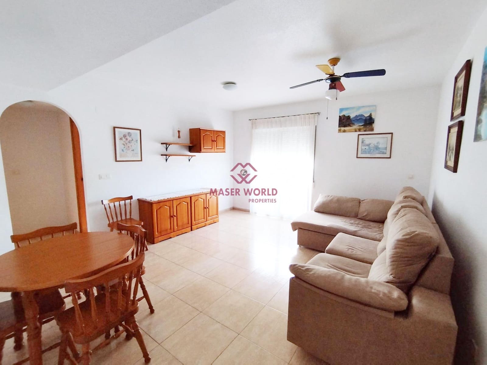 3 sovrum Lägenhet till salu i Puerto de Mazarron med garage - 145 000 € (Ref: 9431225)