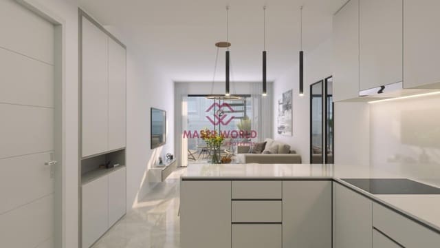 2 bedroom Apartment for sale in Las Piscinas Naturales, Torrevieja with pool - € 290,000 (Ref: 9438462)