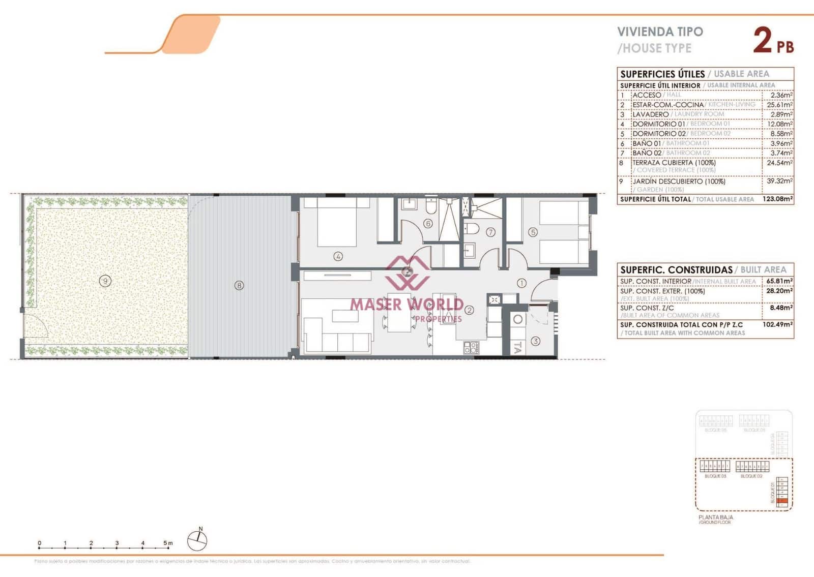 2 makuuhuone Huoneisto myytävänä paikassa La Siesta mukana uima-altaan - 310 000 € (Ref: 9438467)