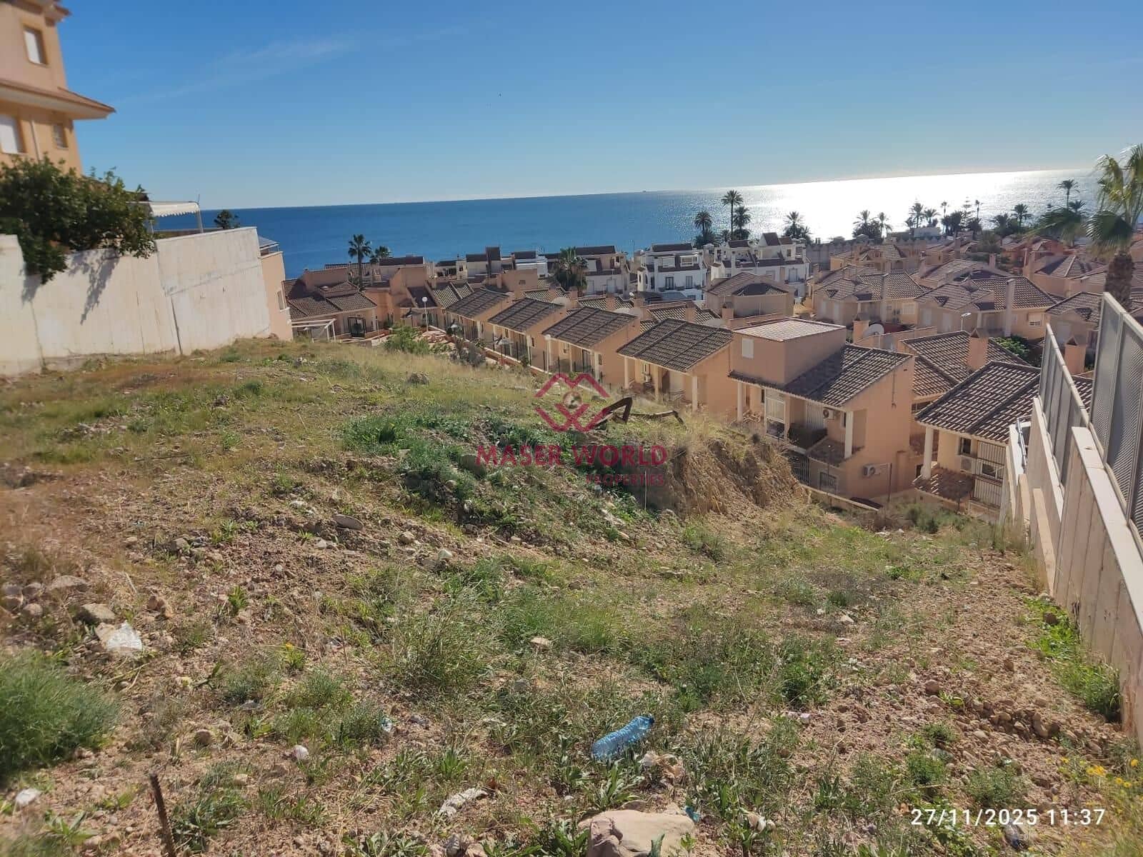 Tomt till salu i Puerto de Mazarron - 265 000 € (Ref: 9438476)