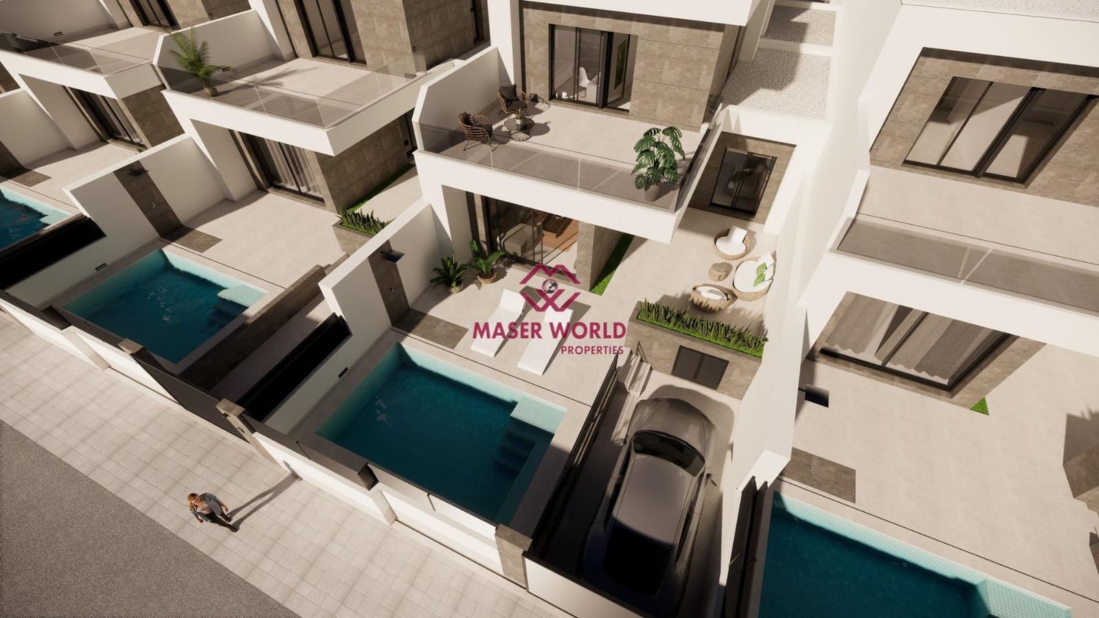 3 slaapkamer Halfvrijstaande villa te koop in Dolores met zwembad - € 389.000 (Ref: 9440010)