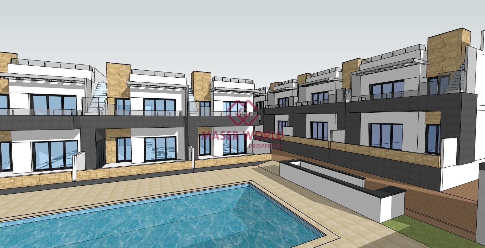 3 soverom Bungalow til salgs i Bigastro med svømmebasseng - € 219 000 (Ref: 9446250)