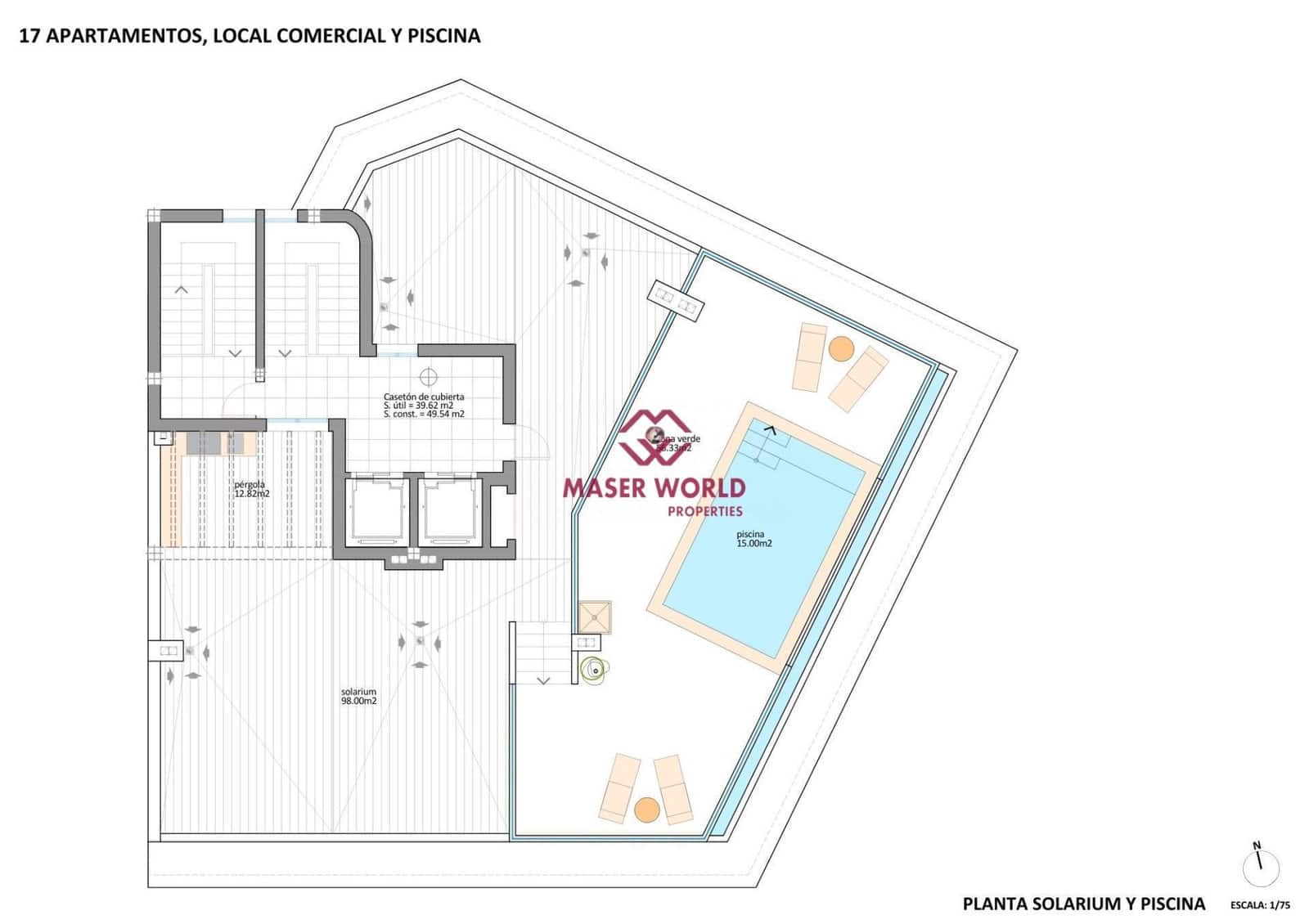 1 bedroom Apartment for sale in Lo Pagan with pool - € 159,900 (Ref: 9494533)