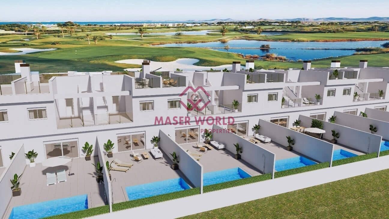 3 sypialnia Dom szeregowy na sprzedaż w Los Alcazares z basenem garażem - 357 000 € (Ref: 9508806)