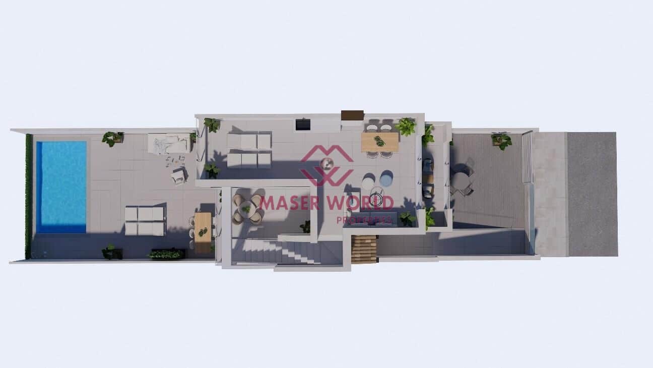 3 sypialnia Dom szeregowy na sprzedaż w Los Alcazares z basenem garażem - 357 000 € (Ref: 9508806)