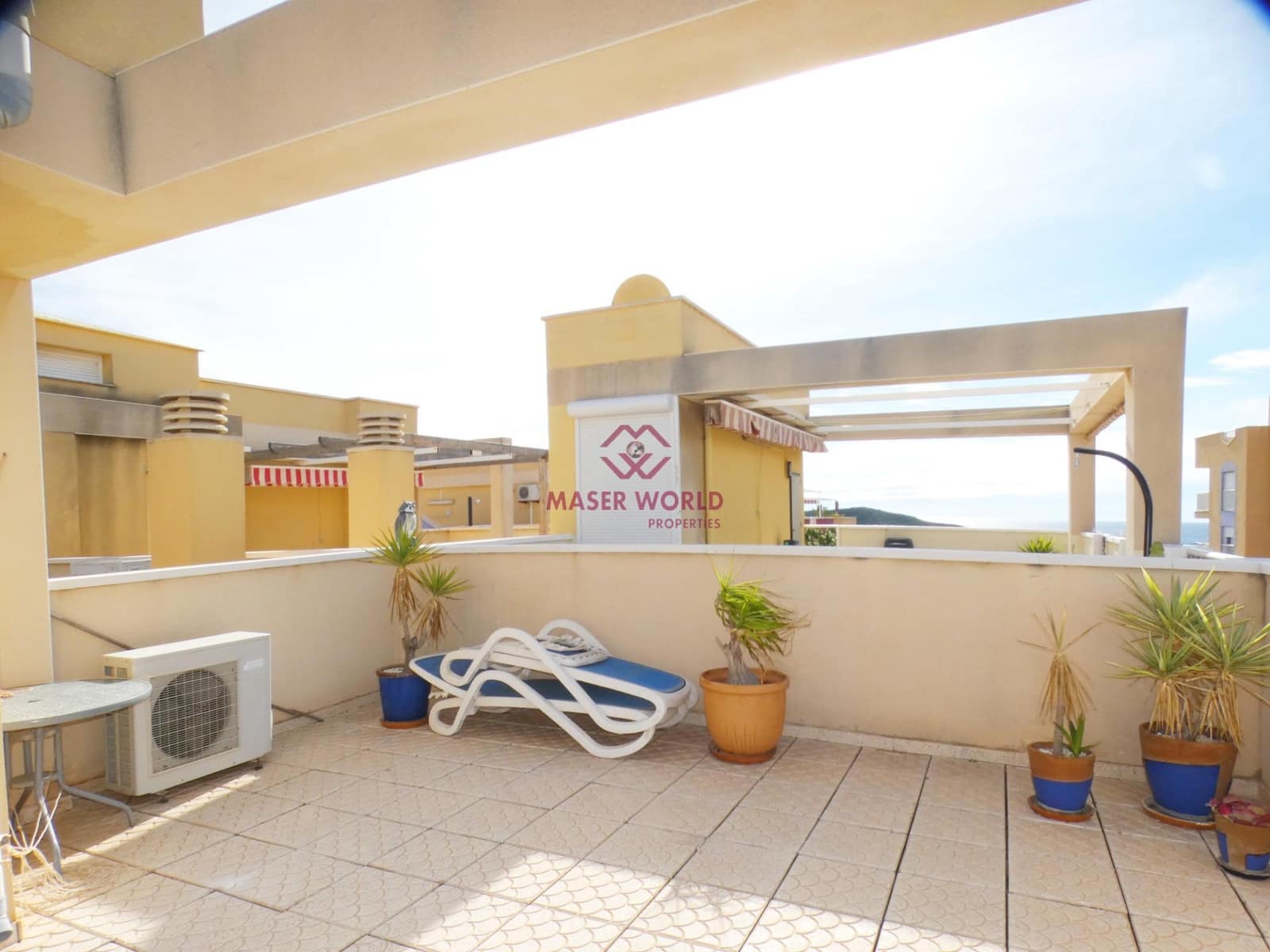2 chambre Penthouse à vendre à Puerto de Mazarron avec piscine garage - 155 000 € (Ref: 9524236)