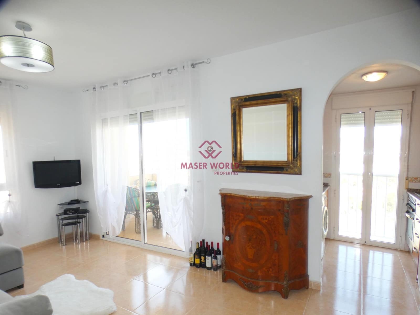 2 chambre Penthouse à vendre à Puerto de Mazarron avec piscine garage - 155 000 € (Ref: 9524236)