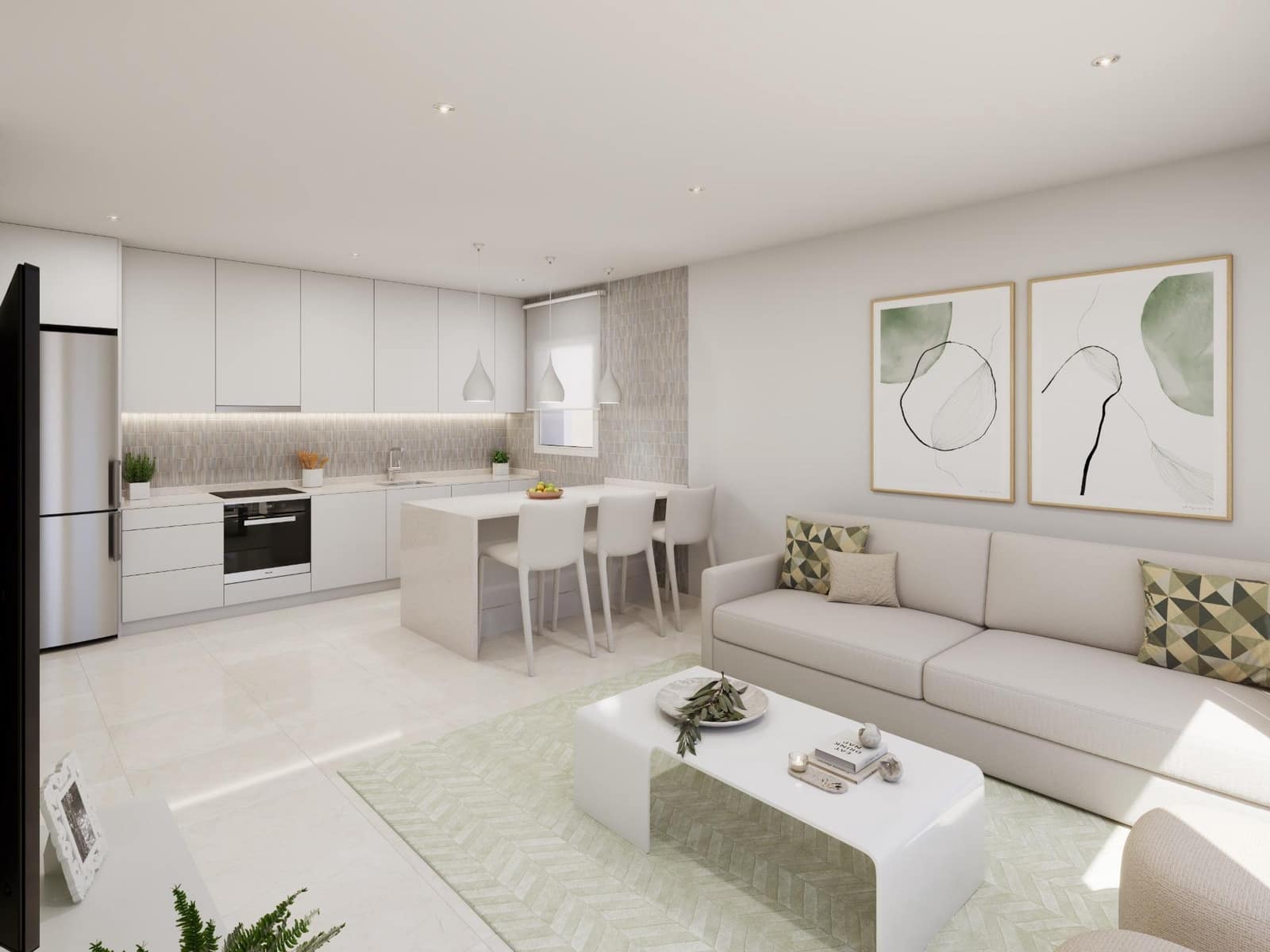 2 soverom Kjedet enebolig til salgs i Alamillo med svømmebasseng garasje - € 265 000 (Ref: 9536768)