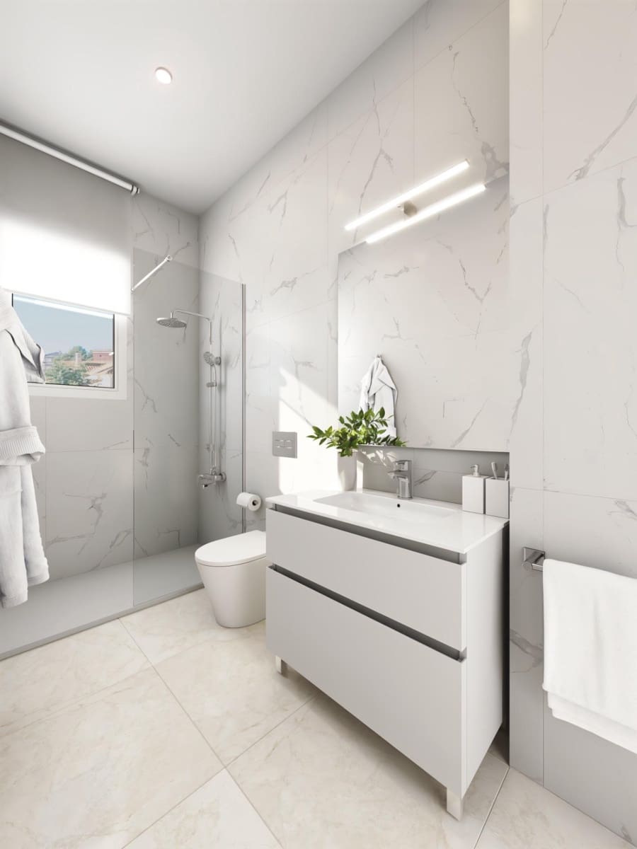 3 soveværelse Semi-Rækkehus til salg i Puerto de Mazarron med swimmingpool - € 294.000 (Ref: 9536769)