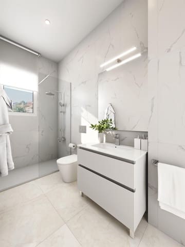 3 soveværelse Semi-Rækkehus til salg i Puerto de Mazarron, Mazarrón med swimmingpool - € 294.000 (Ref: 9536769)