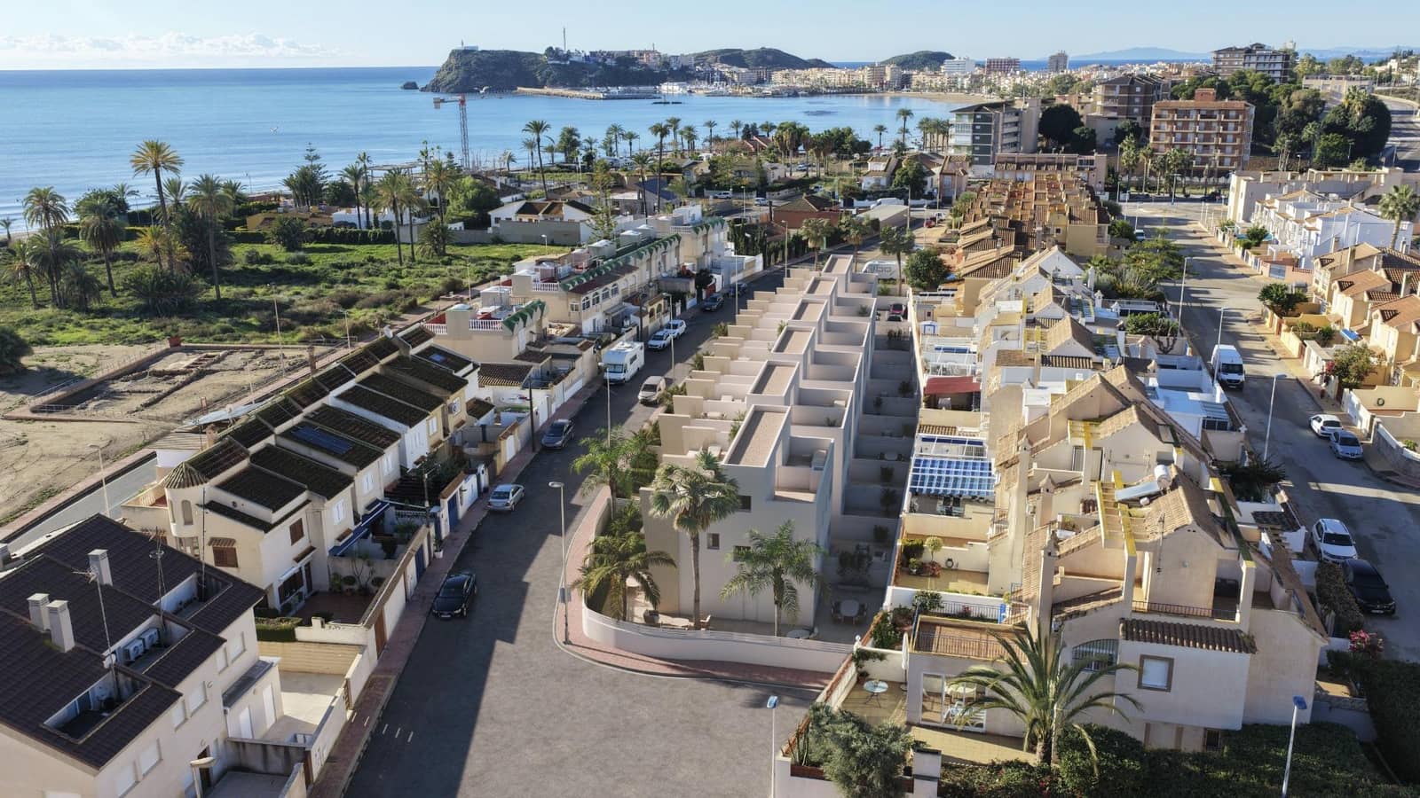 3 soveværelse Semi-Rækkehus til salg i Puerto de Mazarron med swimmingpool - € 294.000 (Ref: 9536769)