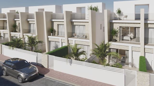 3 soveværelse Semi-Rækkehus til salg i Puerto de Mazarron, Mazarrón med swimmingpool - € 294.000 (Ref: 9536769)