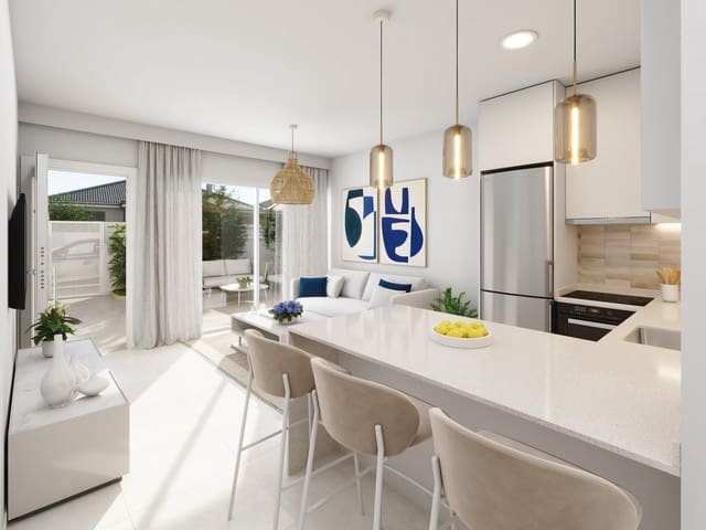 3 soveværelse Semi-Rækkehus til salg i Puerto de Mazarron, Mazarrón med swimmingpool - € 294.000 (Ref: 9536769)