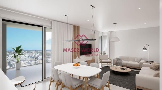 3 soverom Penthouse til salgs i Los Narejos, Los Alcázares med svømmebasseng - € 449 900 (Ref: 9548107)