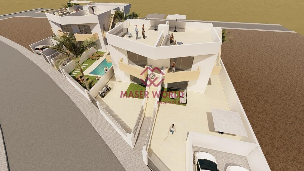 Pareado de 2 habitaciones en Puerto de Mazarron en venta - 265.000 € (Ref: 9548111)