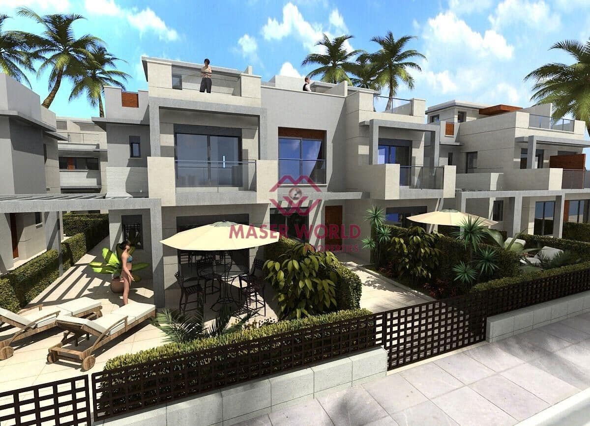 3 soveværelse Semi-Rækkehus til salg i Alamillo med swimmingpool - € 294.000 (Ref: 9548113)