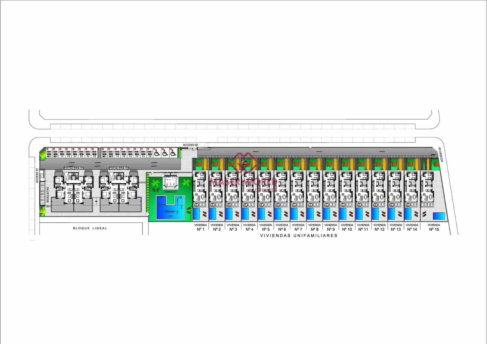 Apartamento de 2 habitaciones en Aguas Nuevas en venta con piscina - 274.900 € (Ref: 9548115)
