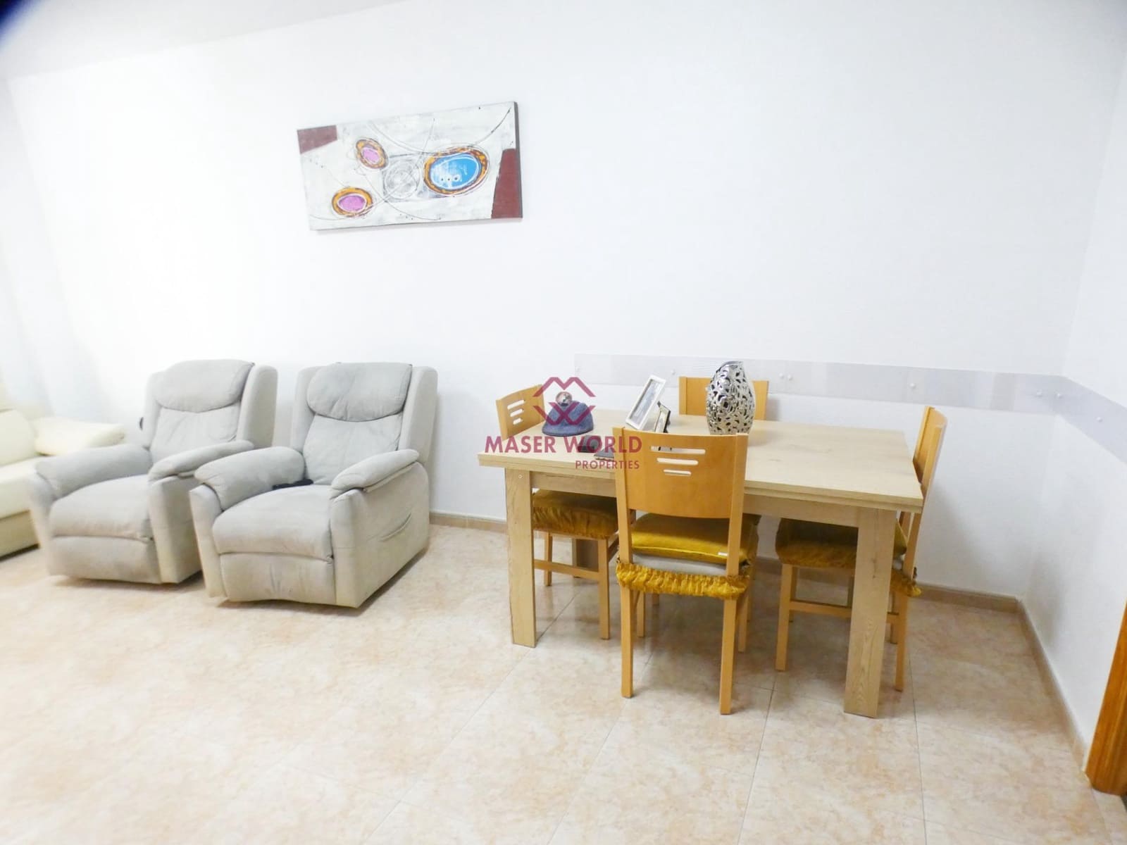 3 chambre Appartement à vendre à Puerto de Mazarron avec garage - 157 500 € (Ref: 9551299)