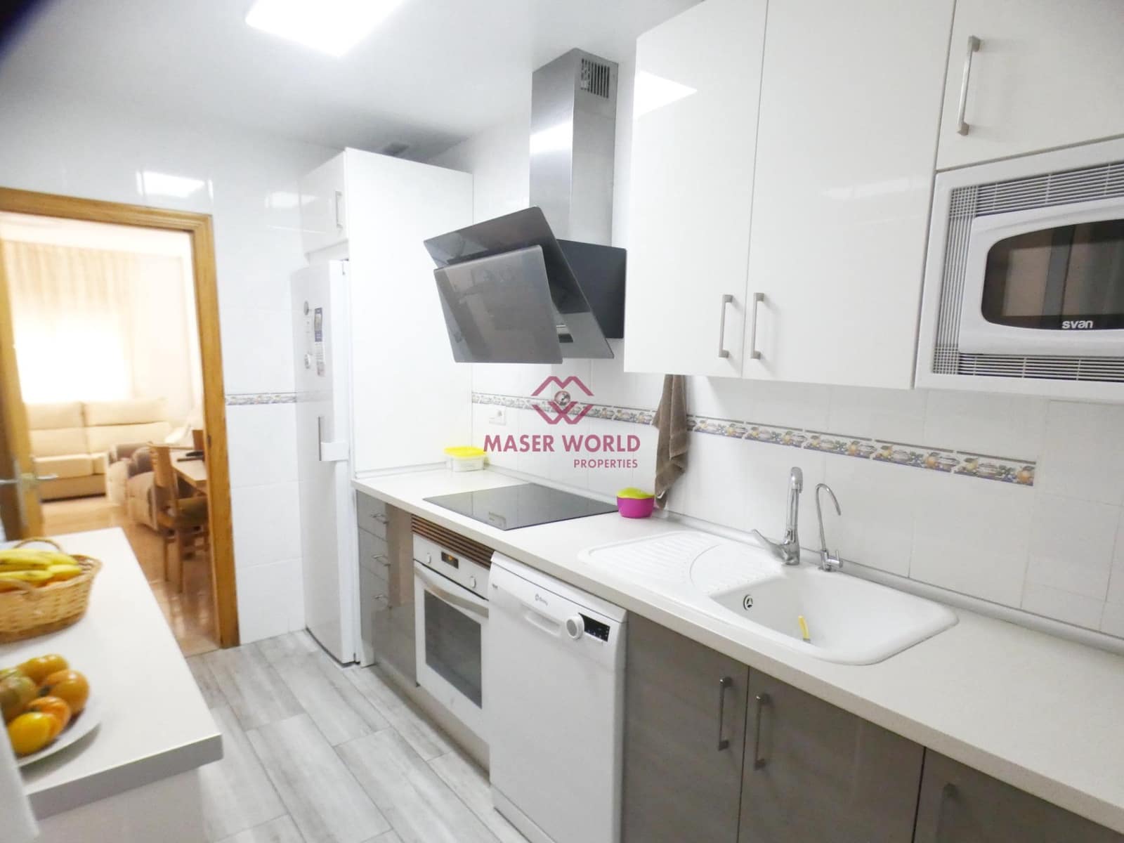 3 chambre Appartement à vendre à Puerto de Mazarron avec garage - 157 500 € (Ref: 9551299)