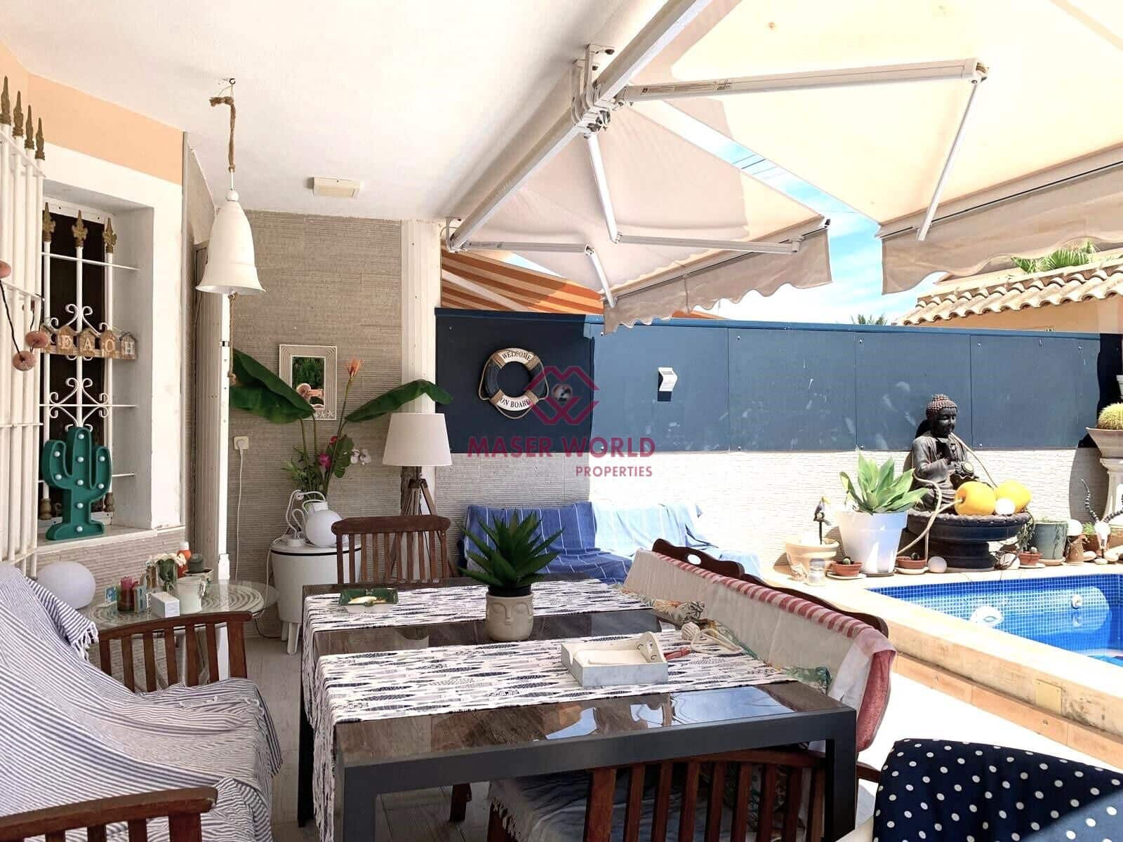 4 chambre Appartement à vendre à Puerto de Mazarron avec piscine garage - 350 000 € (Ref: 9555642)