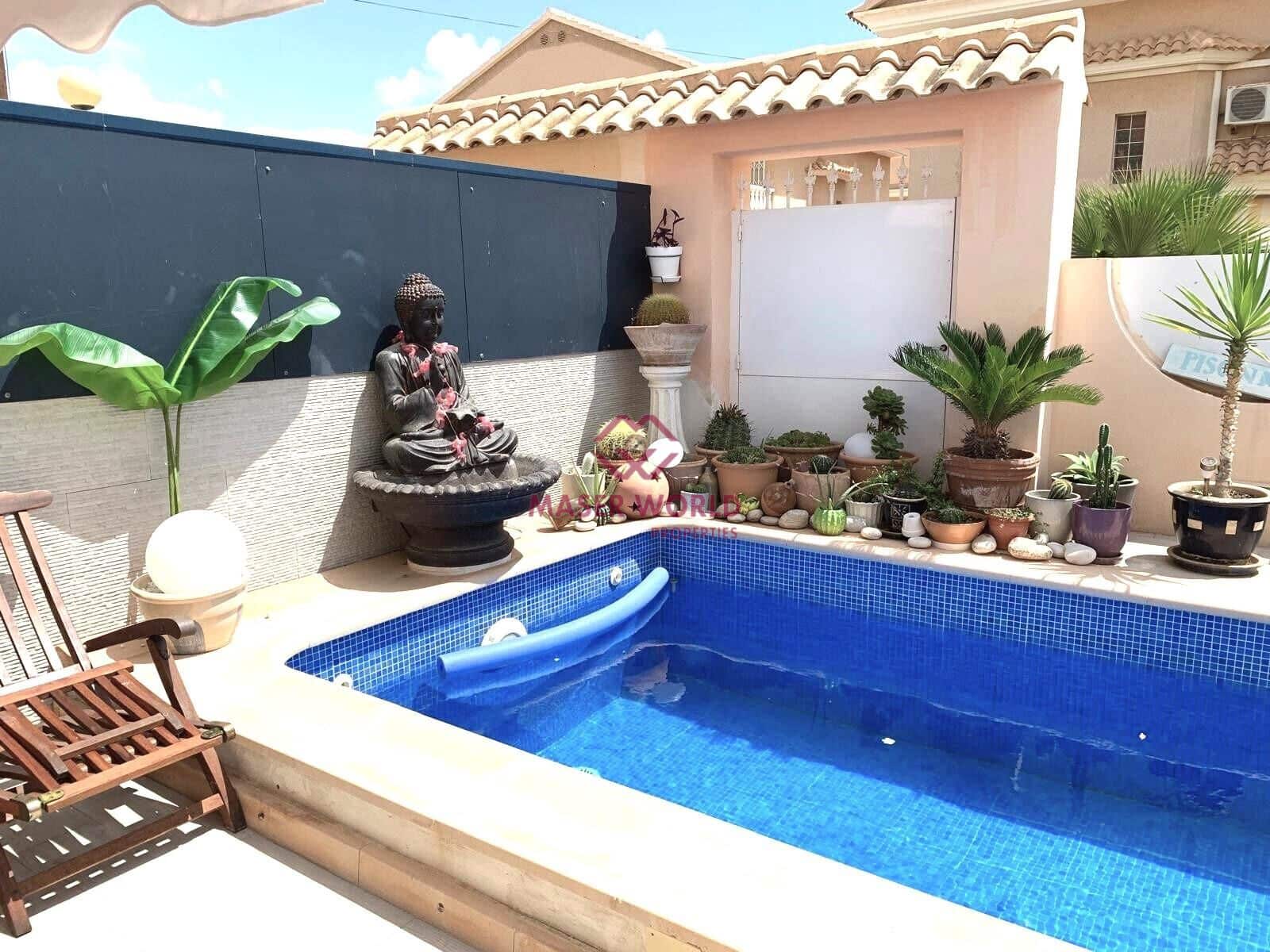 4 chambre Appartement à vendre à Puerto de Mazarron avec piscine garage - 350 000 € (Ref: 9555642)