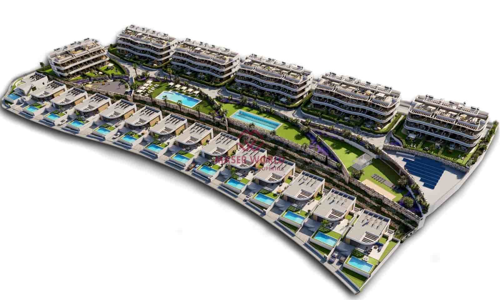 2 bedroom Apartment for sale in Finestrat with pool - € 400,000 (Ref: 9555652)