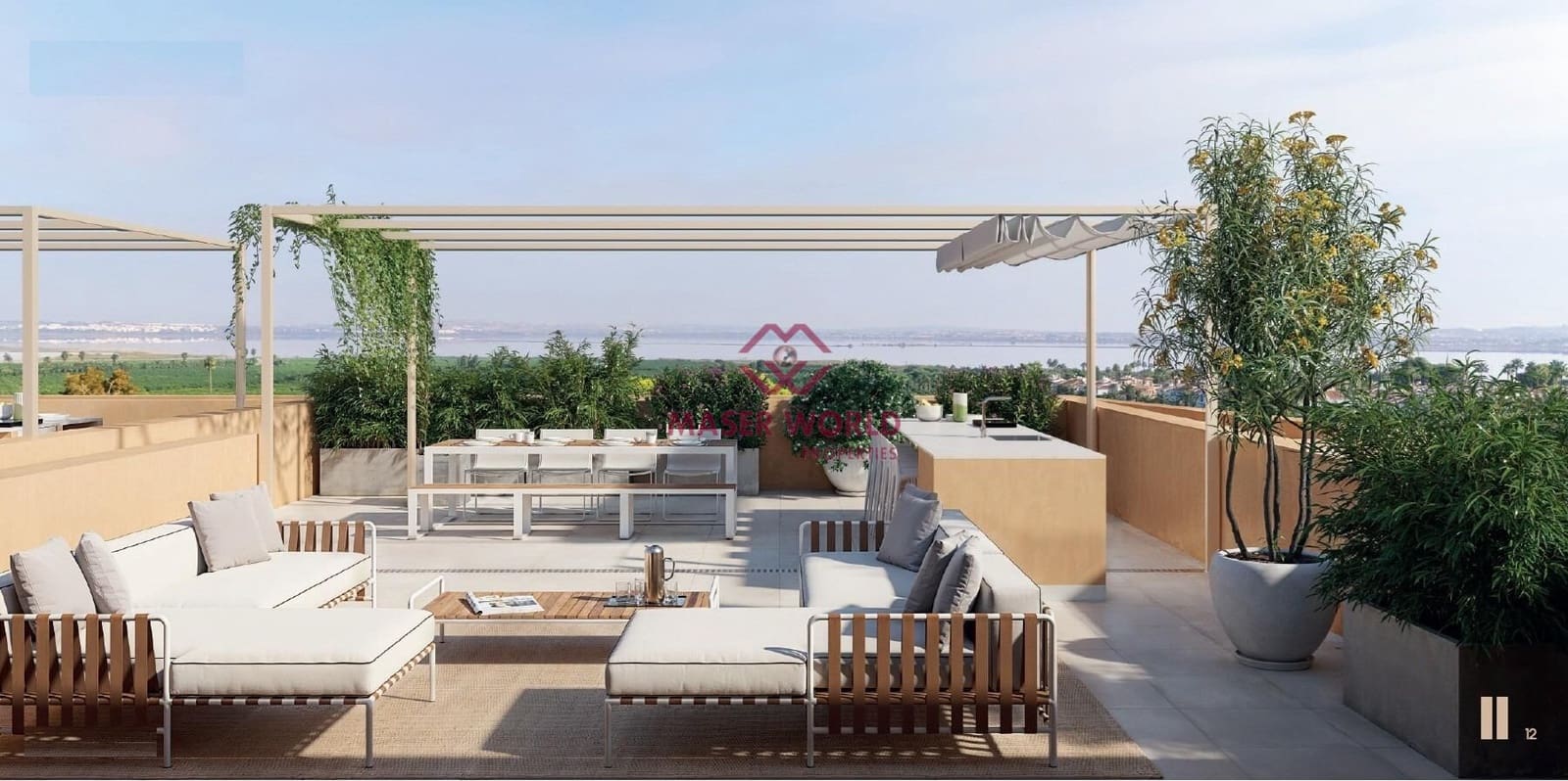 3 chambre Bungalow à vendre à Los Balcones avec piscine - 340 000 € (Ref: 9555653)