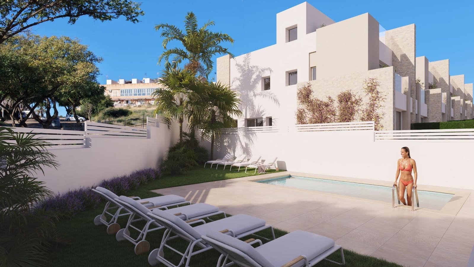 3 bedroom Semi-detached Villa for sale in Alamillo with pool - € 270,000 (Ref: 9591187)