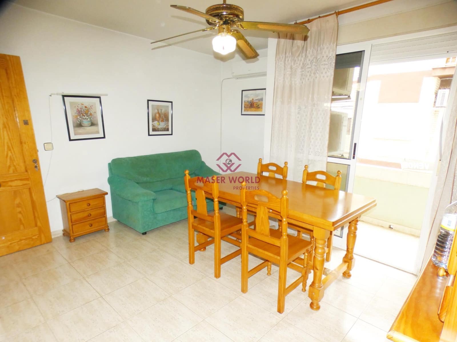 Piso de 2 habitaciones en Puerto de Mazarron en venta - 165.000 € (Ref: 9619153)