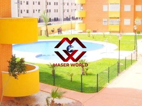 Piso de 2 habitaciones en Puerto de Mazarron en venta con piscina garaje - 175.000 € (Ref: 9670576)