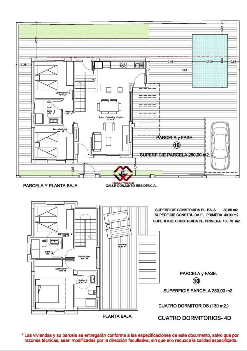 4 chambre Villa/Maison à vendre à Los Montesinos avec piscine - 460 000 € (Ref: 9701574)
