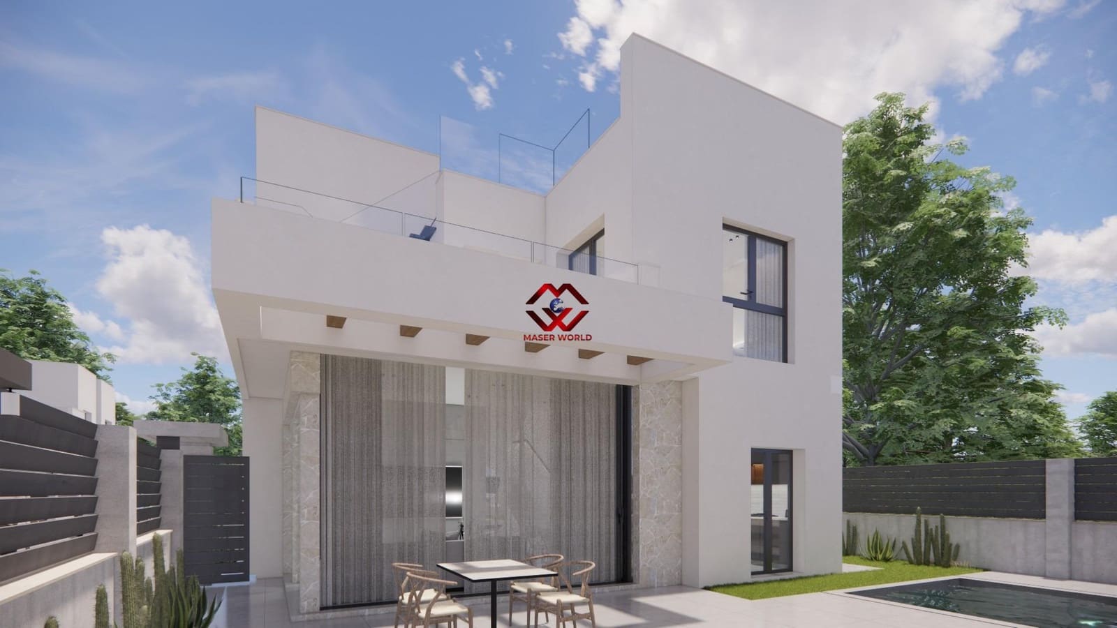 4 chambre Villa/Maison à vendre à Los Montesinos avec piscine - 460 000 € (Ref: 9701574)