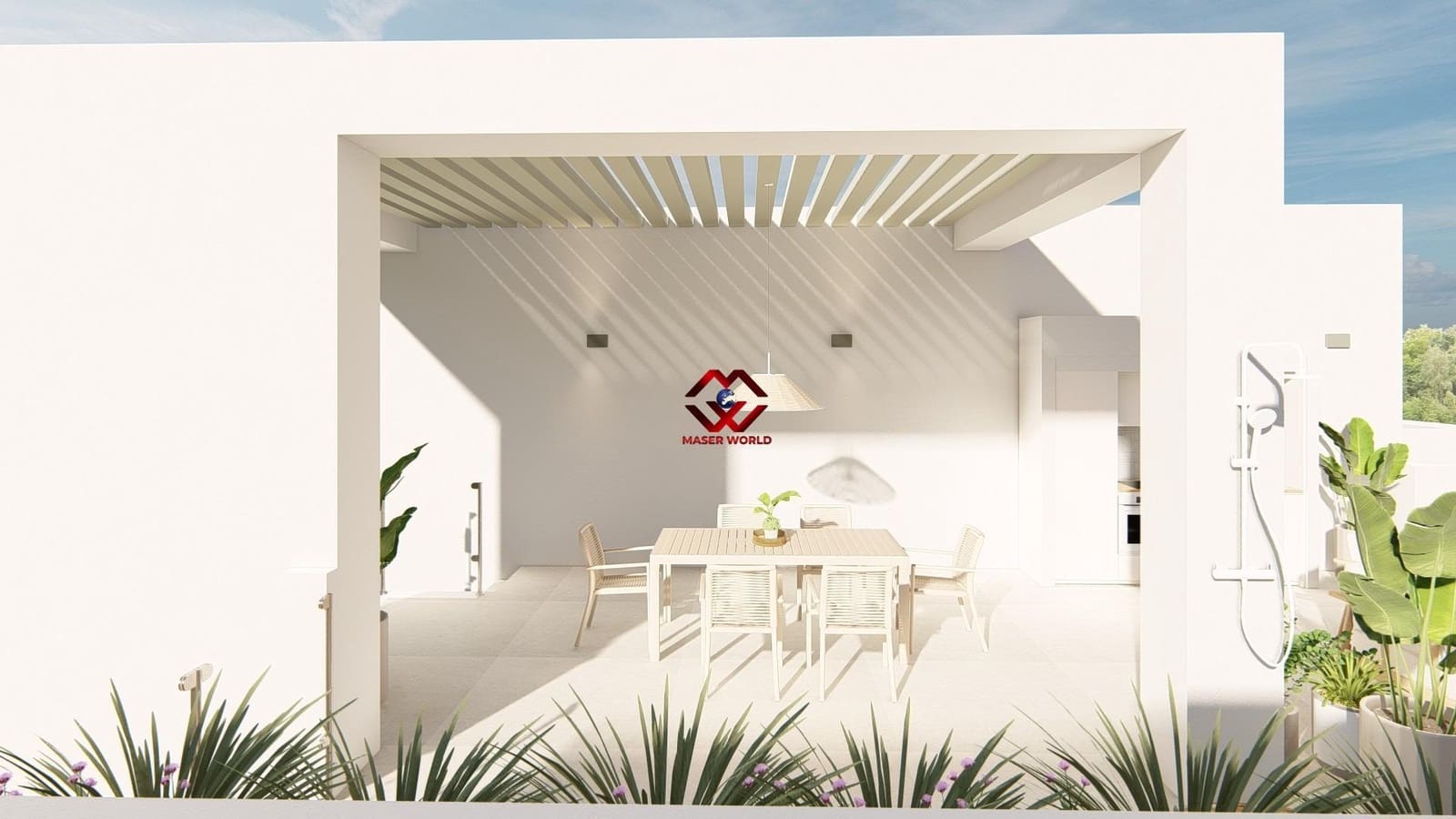 3 soveværelse Penthouse til salg i Los Alcazares med swimmingpool - € 409.000 (Ref: 9701576)