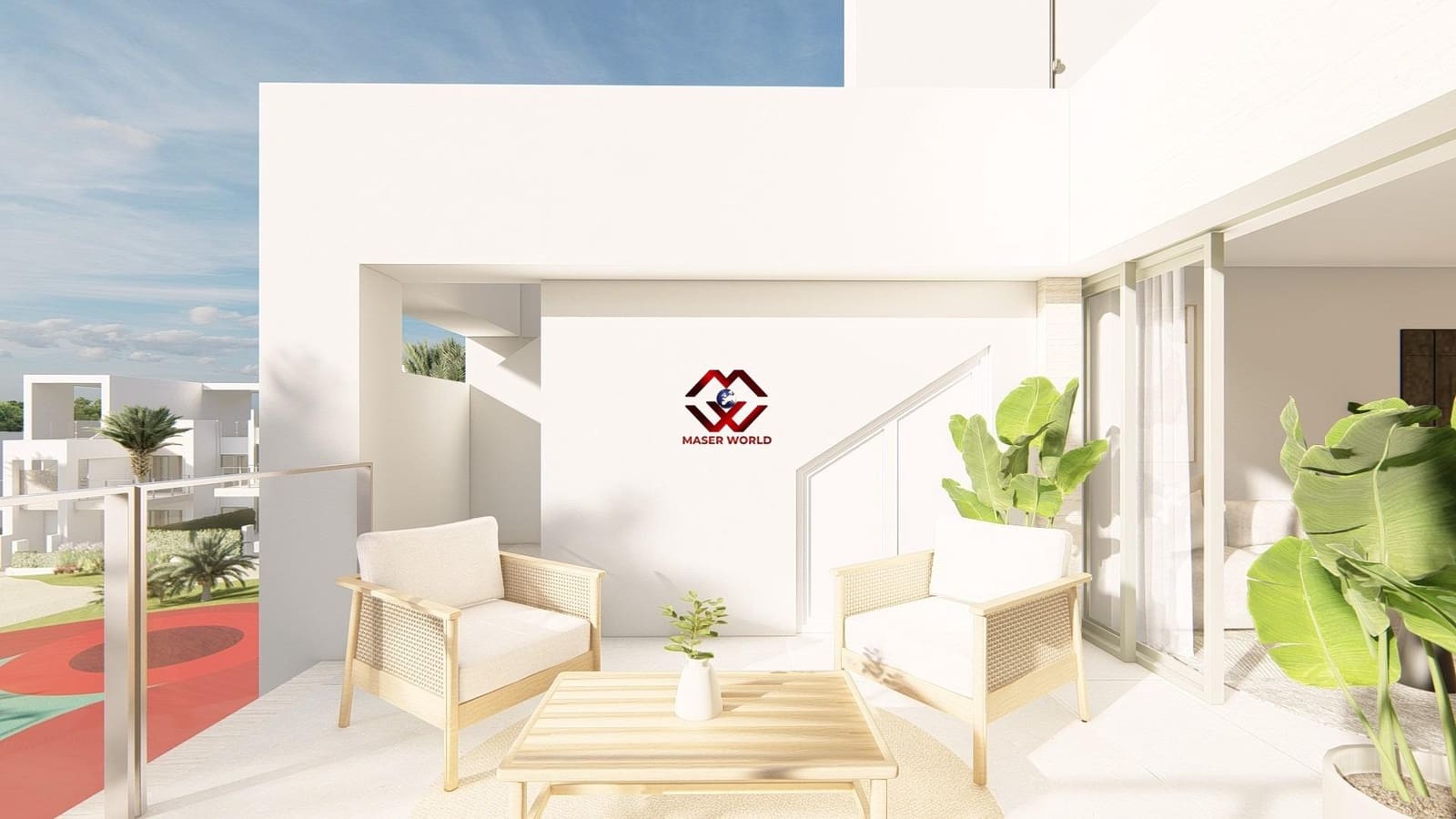 2 soveværelse Penthouse til salg i Los Alcazares med swimmingpool - € 359.000 (Ref: 9701577)