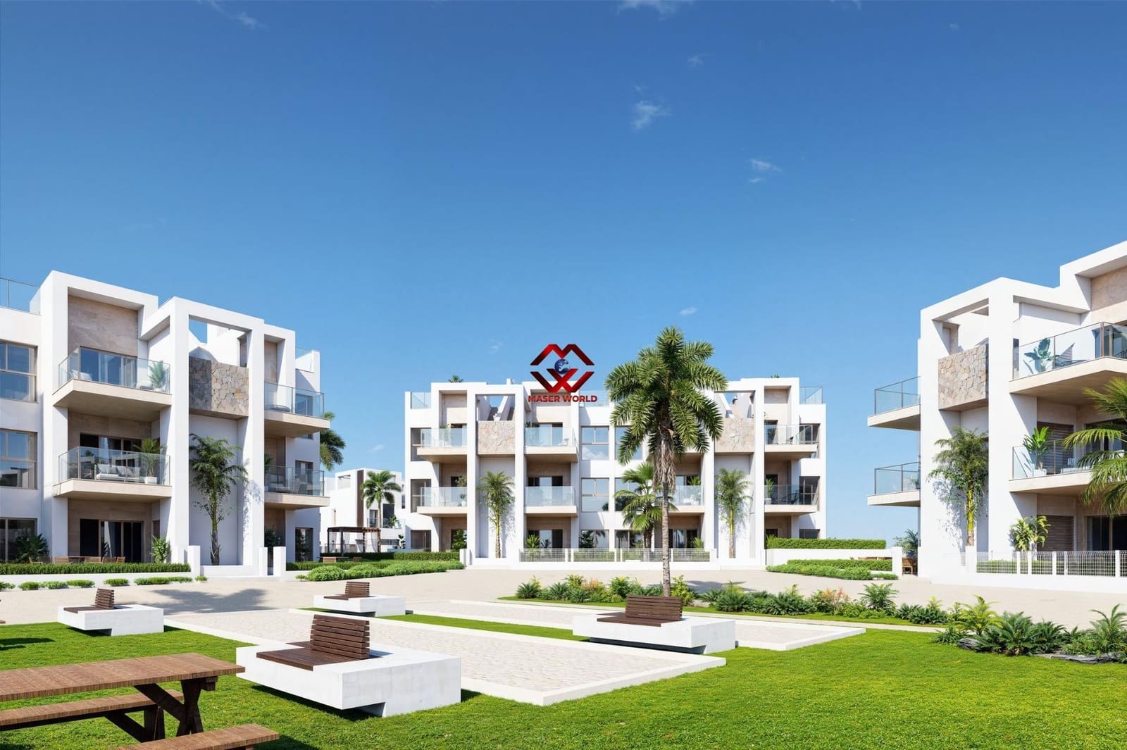 3 bedroom Apartment for sale in Los Alcazares with pool - € 369,000 (Ref: 9701579)