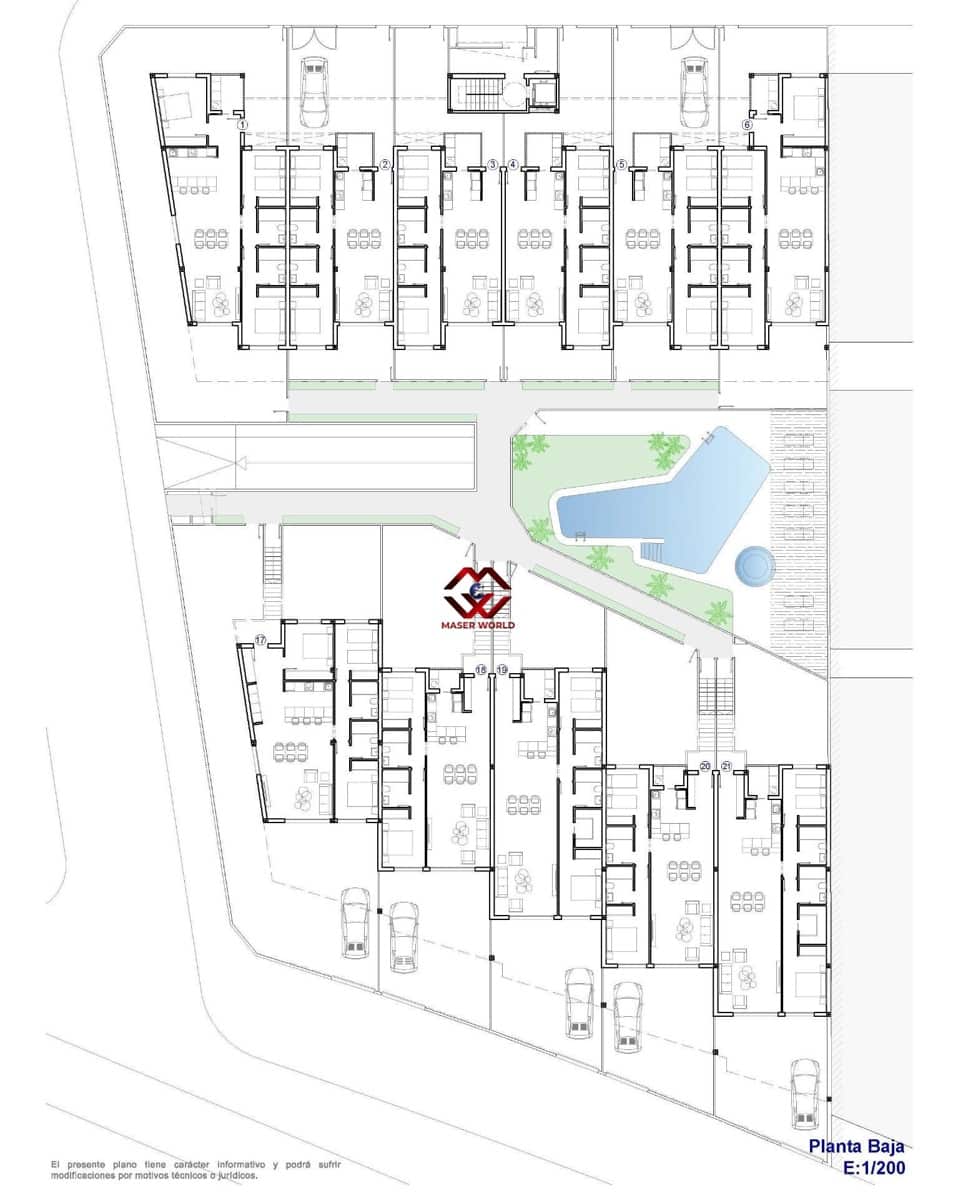 3 chambre Bungalow à vendre à Pilar de la Horadada avec piscine garage - 495 000 € (Ref: 9701582)