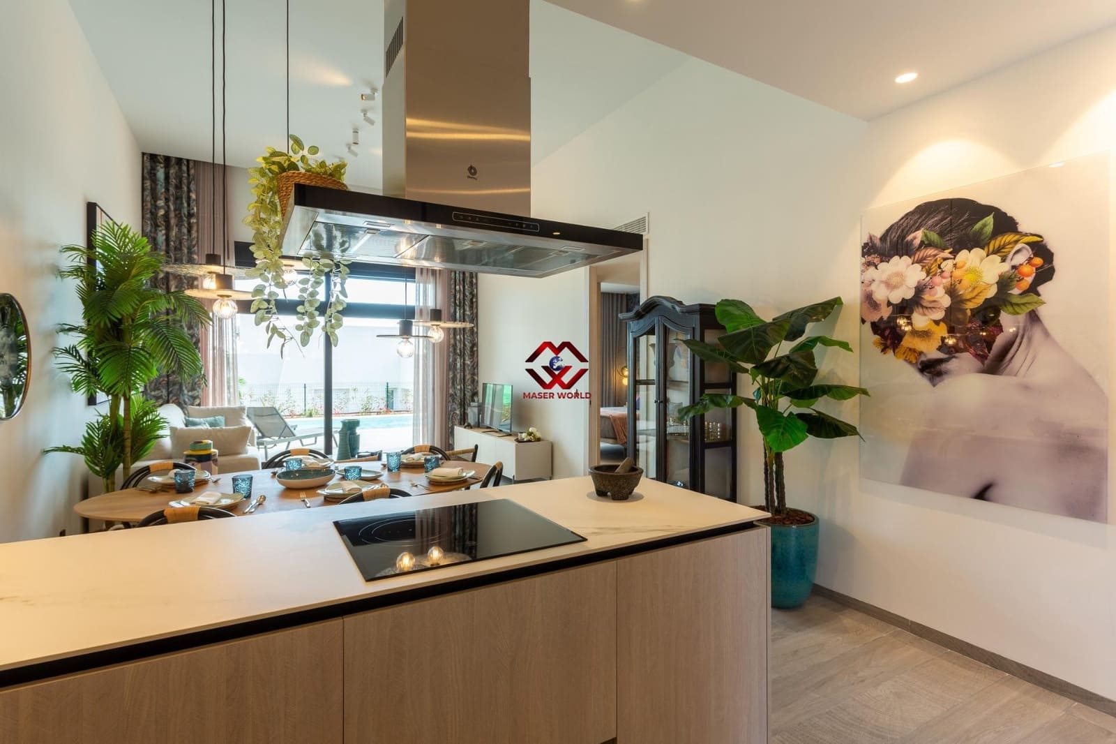 3 soveværelse Semi-Rækkehus til salg i Algorfa med swimmingpool - € 519.000 (Ref: 9701583)