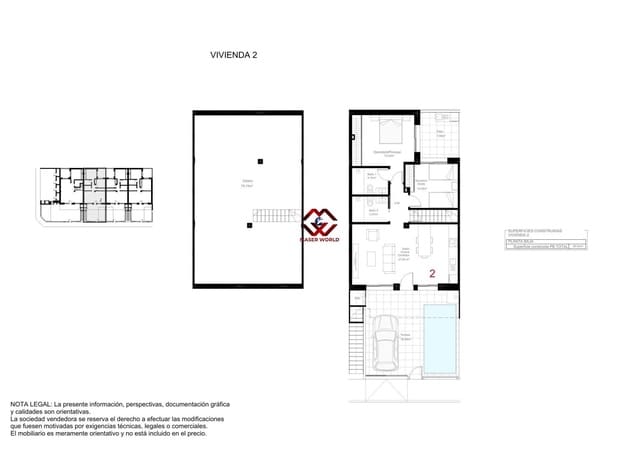 2 soveværelse Bungalow til salg i San Pedro del Pinatar med swimmingpool - € 319.900 (Ref: 9701584)