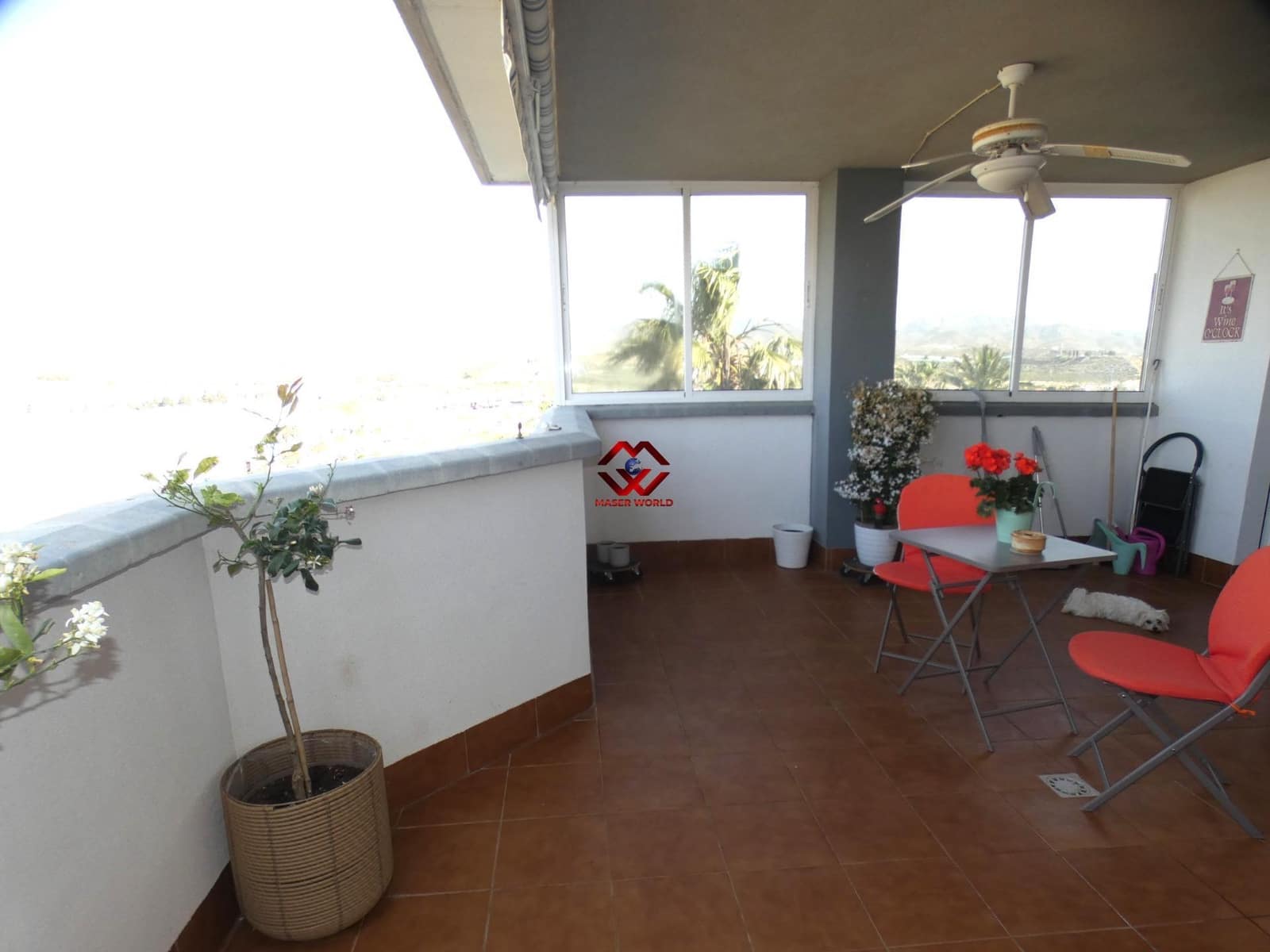 2 soveværelse Lejlighed til salg i Puerto de Mazarron med swimmingpool garage - € 185.000 (Ref: 9755600)