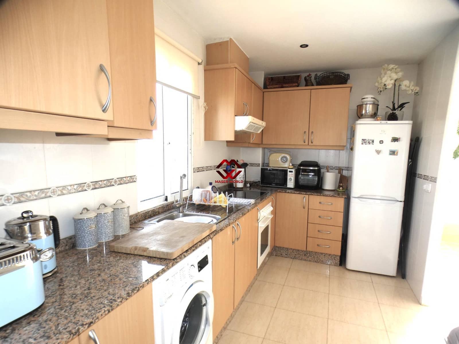 2 soveværelse Lejlighed til salg i Puerto de Mazarron med swimmingpool garage - € 185.000 (Ref: 9755600)