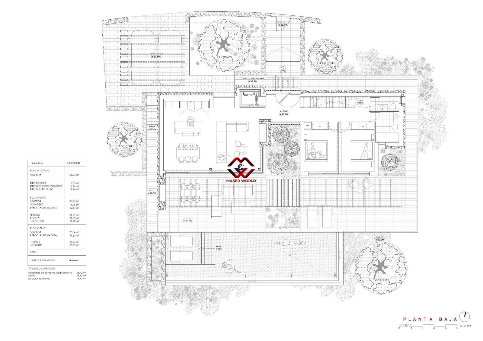 4 soverom Villa til salgs i Benissa med svømmebasseng - € 2 850 000 (Ref: 9772981)