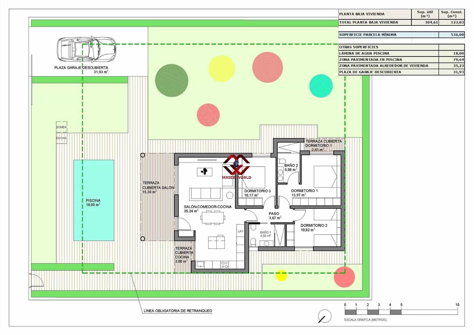 3 sypialnia Willa na sprzedaż w Hondon de las Nieves z basenem garażem - 370 000 € (Ref: 9772982)